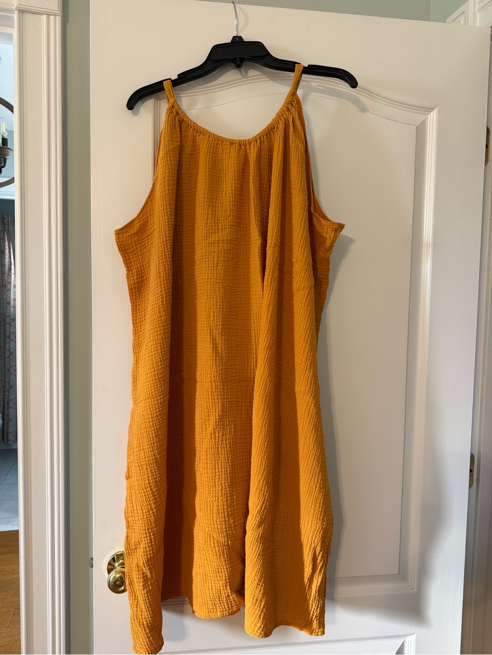 Kona Sol Mustard Yellow Bathing Suit Cover-UP